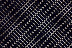 Golden art polygonal seamless patterns vector
