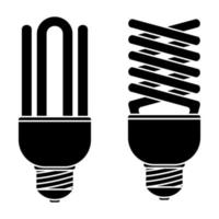 Fluorescent lamp Light bulb vector