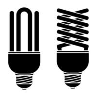 Fluorescent lamp Light bulb vector