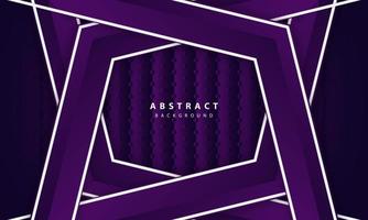 Abstract elegant dark purple on overlap layer background vector