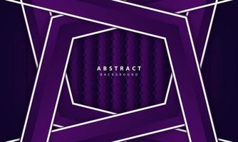 Abstract elegant dark purple on overlap layer background vector