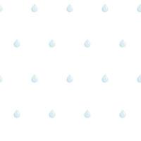 Raindrops seamless pattern  Vector illustration