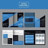 Annual Report Brochure Template vector