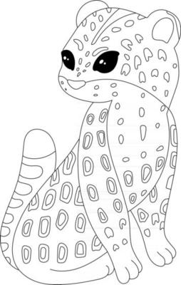 710  Cute Jaguar Coloring Pages  Best HD