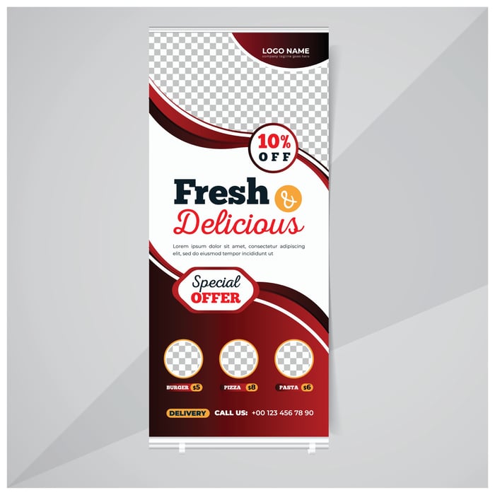 X Banner Design Food Vector Art, Icons, and Graphics for Free Download