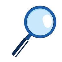 search magnifying glass tool icon vector