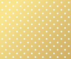 Gold polka dots background vector