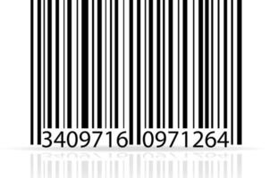 bar code stock vector illustration isolated on white background