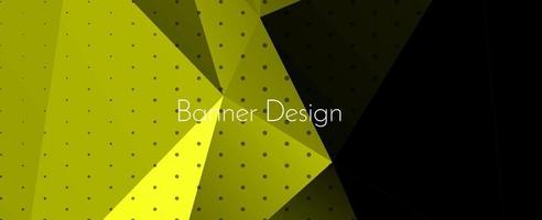 Abstract geometric modern decorative design banner pattern background vector