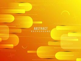 Abstract geometric yellow color modern dynamic shape background vector