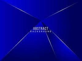 Abstract gradient with lines geometric blue modern shape background pattern vector