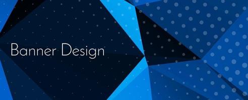 Modern stylish abstract geometric elegant banner pattern background vector