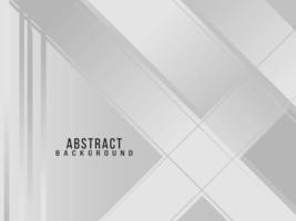 Abstract grey and white geometric stylish modern background design vector