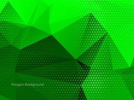 Abstract polygonal triangles colorful background vector