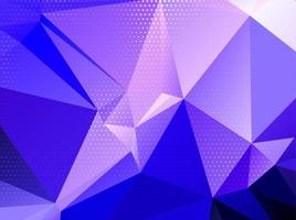 Modern colorful geometric polygon background vector