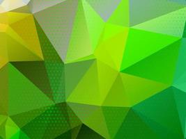 Abstract colorful triangular geometric crystal background vector