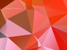 Abstract polygonal triangles colorful background vector