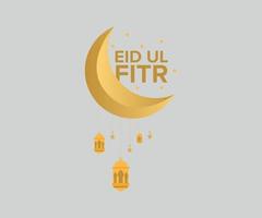 vector de ilustración premium de eid ul fitr