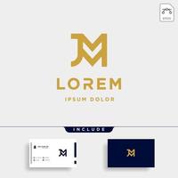 Letter MM Monogram Logo Design 24826026 Vector Art at Vecteezy