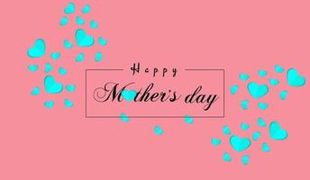 Happy Mothers Day banner vector