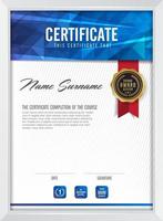 Multipurpose certificate of appreciation template vector