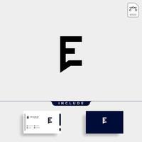 Letter E Chat Logo Template Vector Design