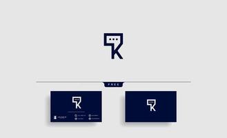 Letter K Chat Logo Template Vector Design