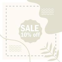 sale offer promotion commercel new collection banner vector