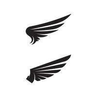 Falcon Wings Logo Template vector icon logo design app