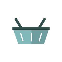 basket market business commerce shopping vector