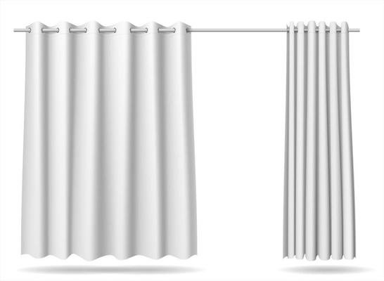 White Curtain Vector Art, Icons, and Graphics for Free Download