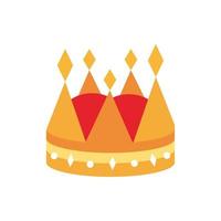 crown monarch jewel royalty authority vector