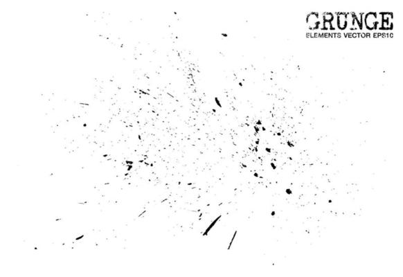Grunge style of dust particles background and texture  Vector