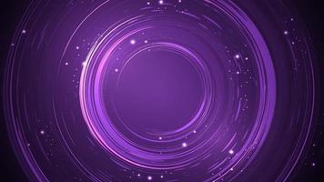 Purple abstract background with circular shapes created with brush and decorated with sparkle vector