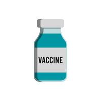 Vaccine bottle Coronavirus vaccine medical vaccination icon vector