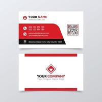 Creative and  Modern corporate business card design template vector