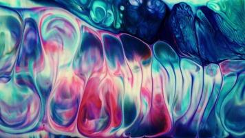 Abstract Water Paint Diffusion Explode Art video