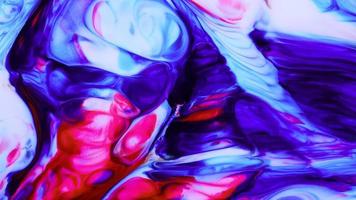 Abstract Water Paint Diffusion Explode Art video