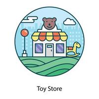 Toys Store design vector