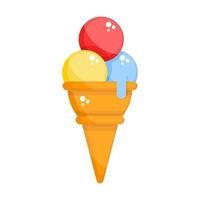 Ice Cream Cone vector