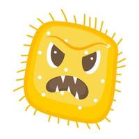 Microbe Facial Expression vector