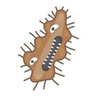 Microbe  Facial Expression vector