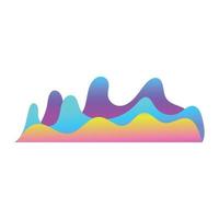 Voice Signals Design vector