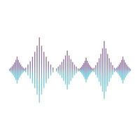 Audio And HZ Waves vector