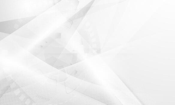 Abstract white background poster with dynamic technology network Vector illustration