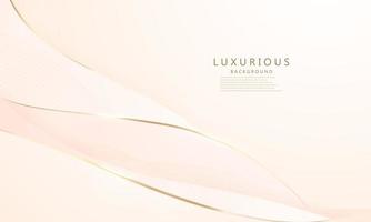Modern abstract luxury gold background vector