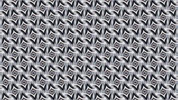 Looping geometric matrix tile pattern motion dynamic changing video
