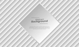 Abstract background with gray and white line geometric shape pattern vector