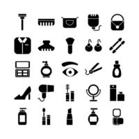Adventure icon set vector solid for website mobile app presentation social media Suitable for user interface and user experience