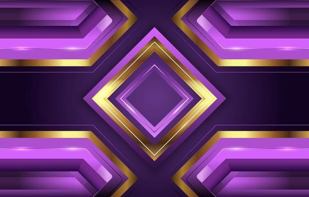 Lavender and Golden Diamond Background